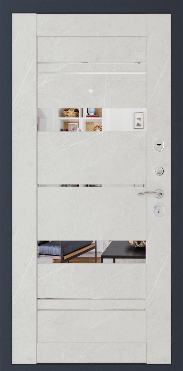 Берлин Букле серый/Лава лайт 860L