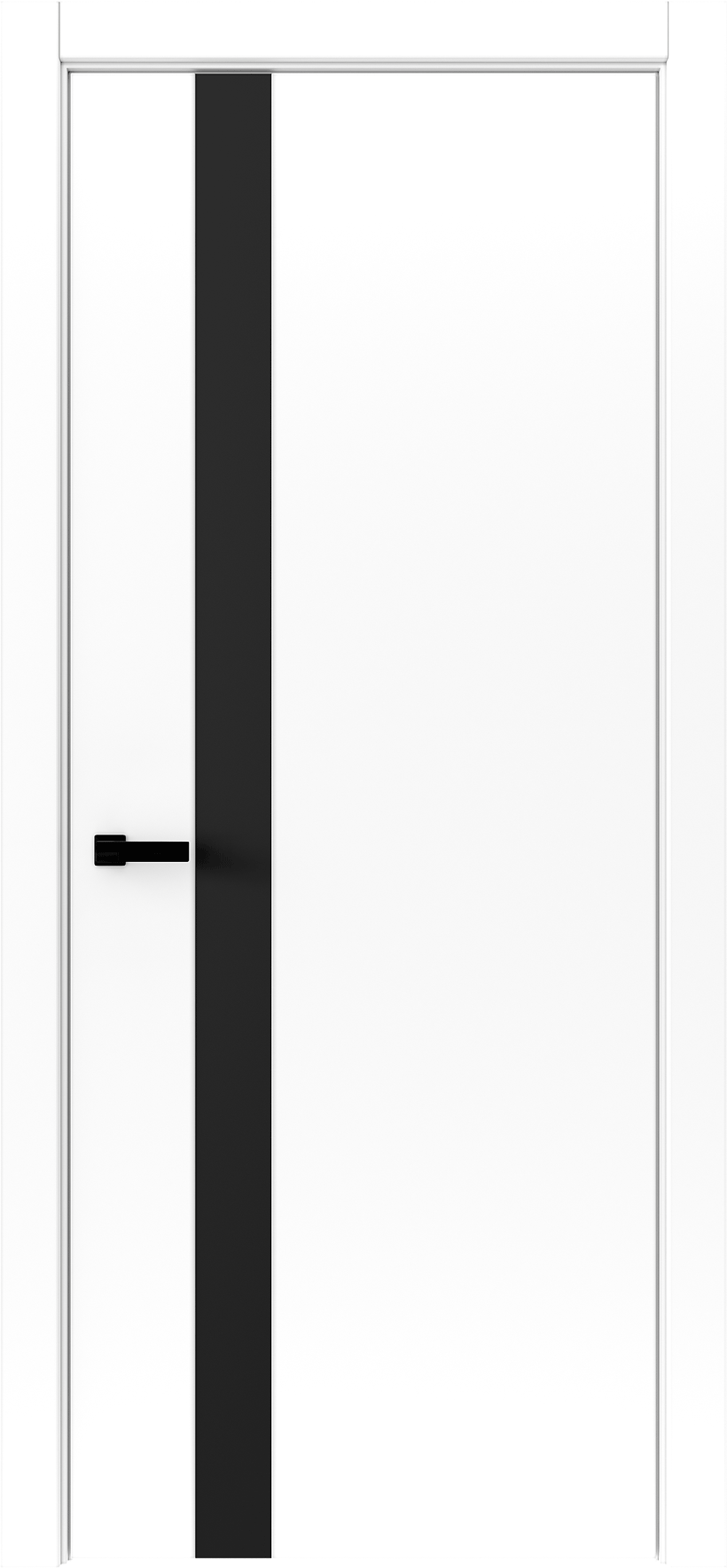 Платинум-3 Меджик Шифон (ЧК, черное стекло, врезка защелки) 80